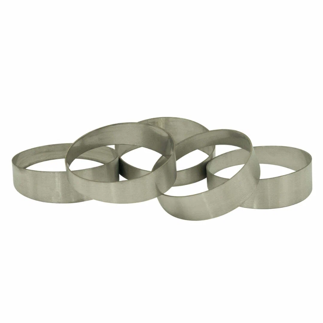 Pie Cut 1D 304SS Brushed 3.5 15 Degree 1.5D Exhaust Pipe-Xforce-PSB-350159015